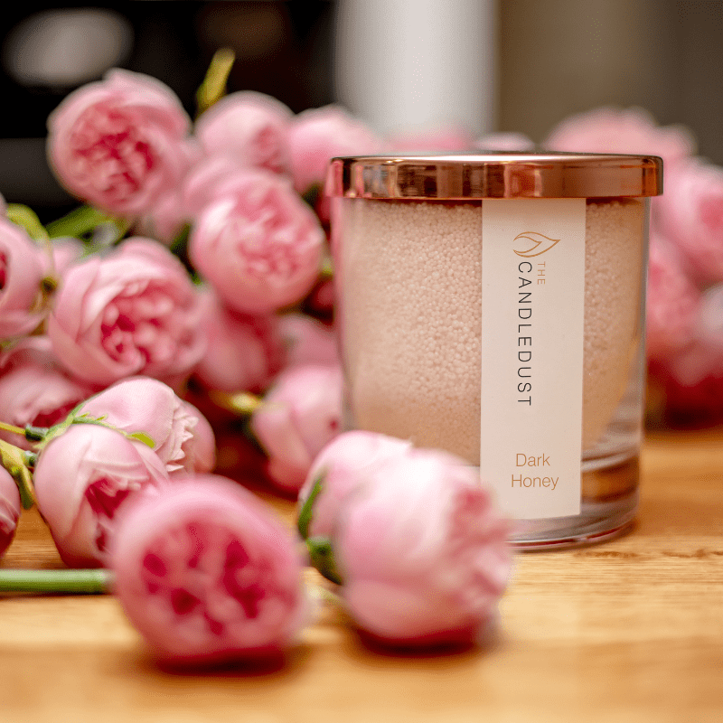 Powdered Candle in Glass โ Lemongrass Ginger 160g