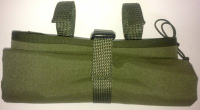 Roll-up equipment pouch, 37 cm โ military green