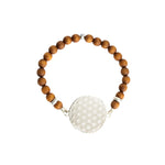 Flower Of Life Bracelet - Sandalwood