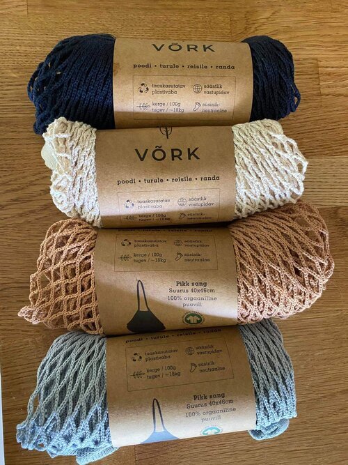 Organic Cotton String Bag VรRK