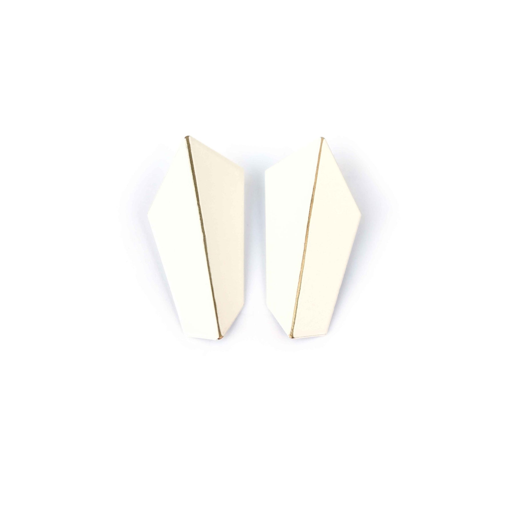 Folded Vertical Earrings