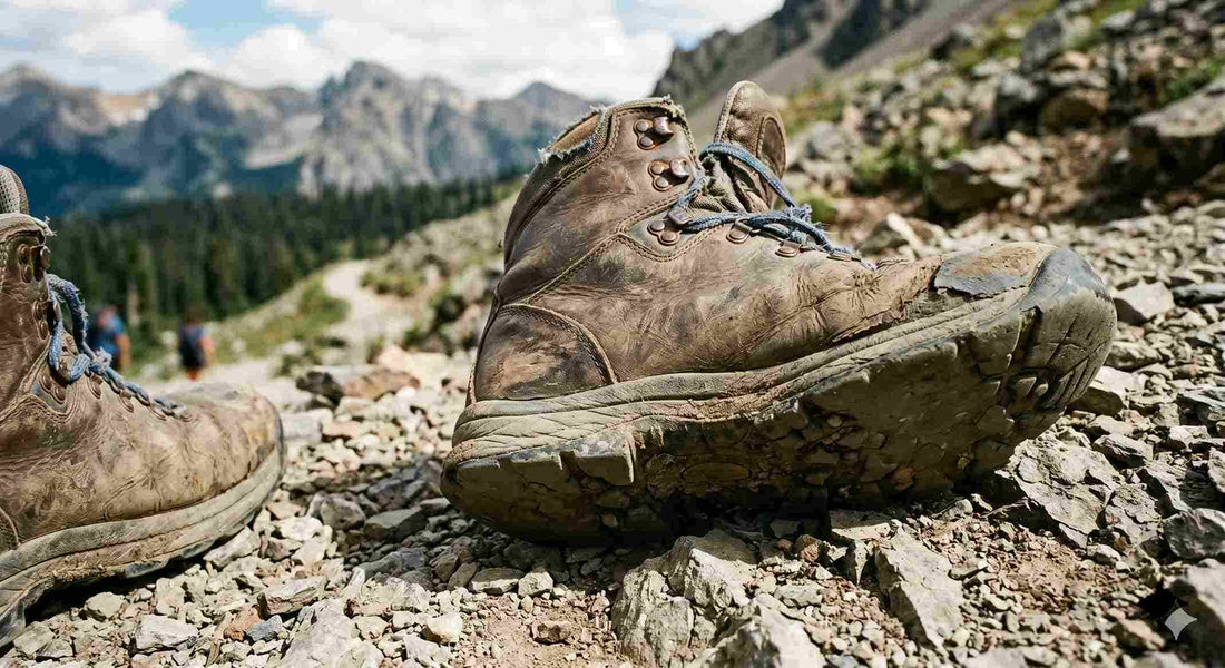 signs you need to replace hiking boots worn out boots inspection and damage check