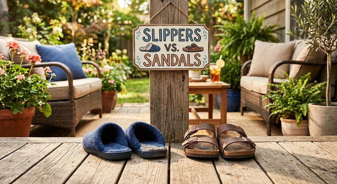 Slippers vs. Sandals