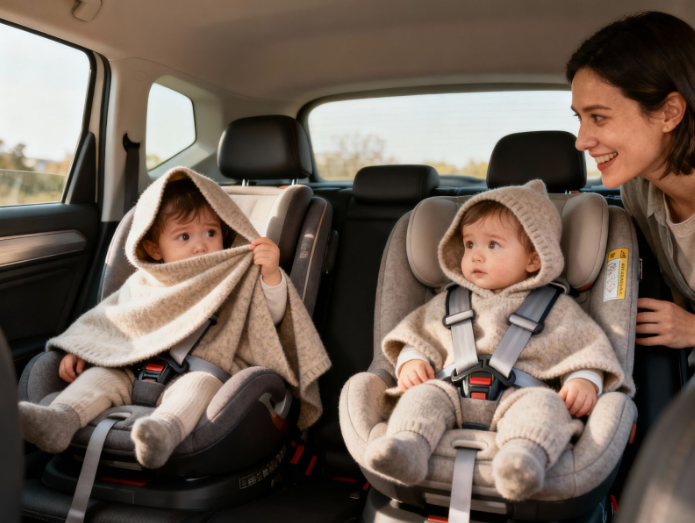 Are Car Seat Ponchos Safe? European Safety Standards vs. US Guidelines