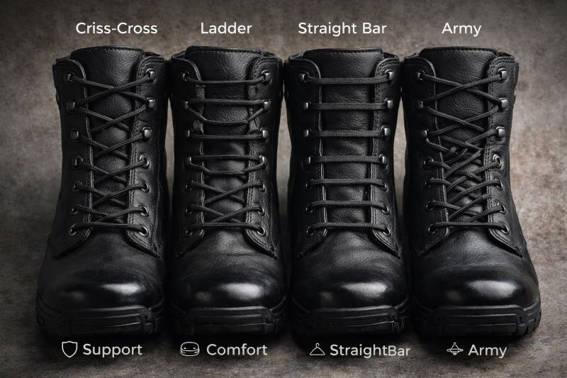 How to Lace Combat Boots