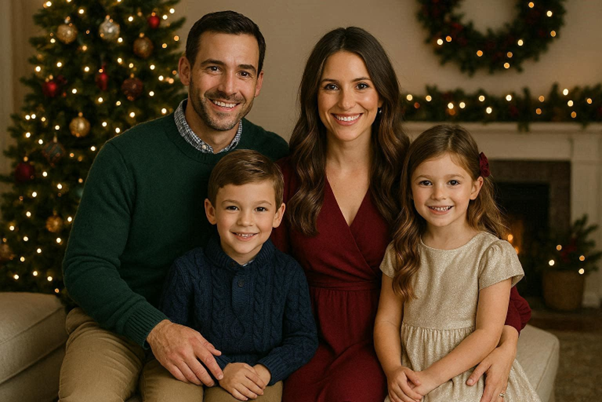 Mix-and-Match New Year Outfits for Family