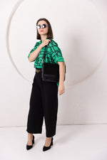 ASTORIA handbag - Black Suede