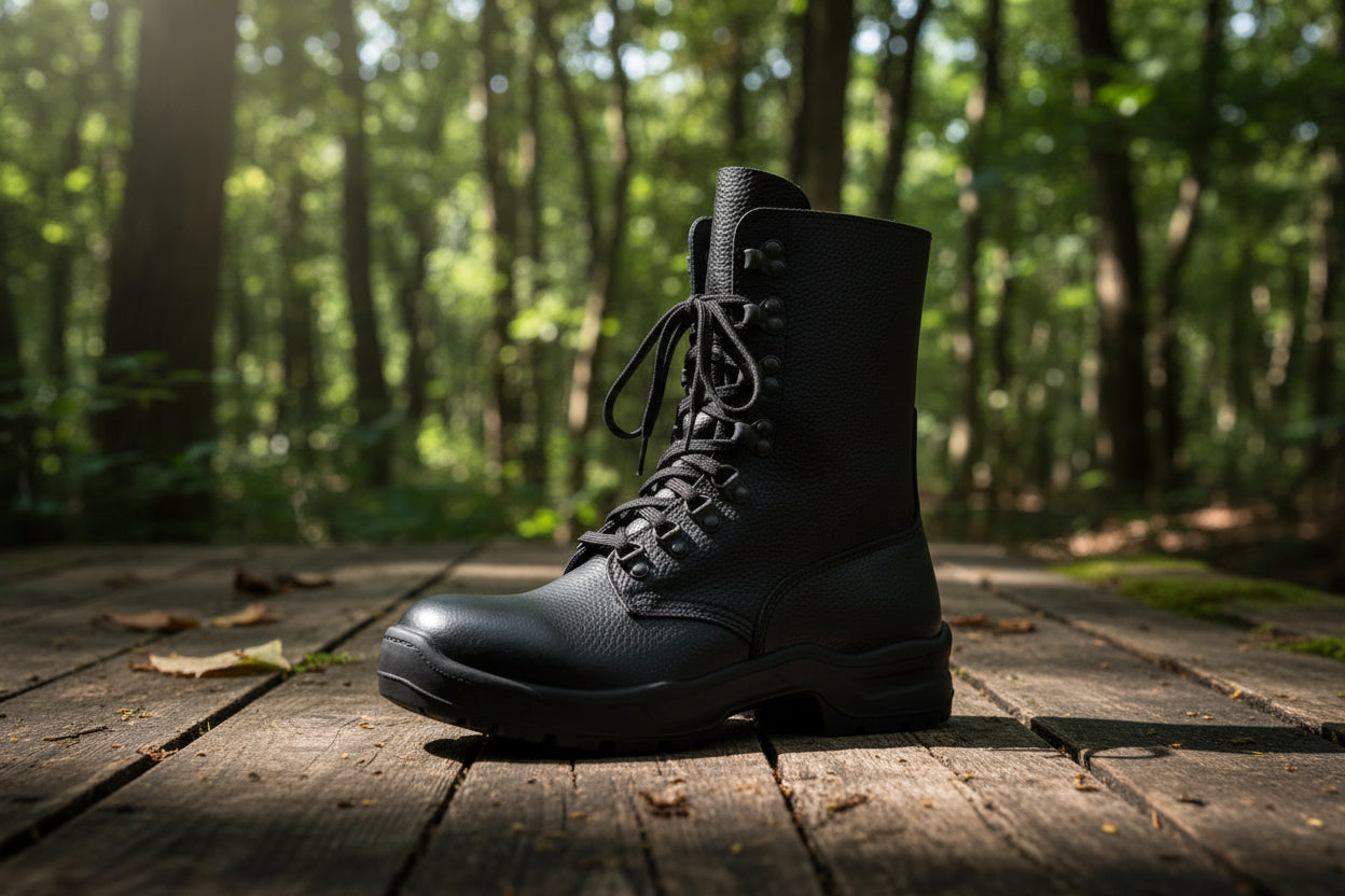 Botas de combate 2077, también conocidas como botas M77 2.0
