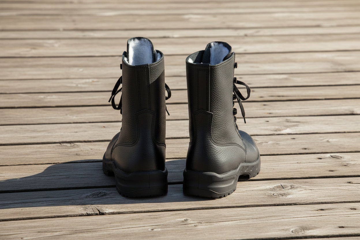 Botas de combate 2077, también conocidas como botas M77 2.0