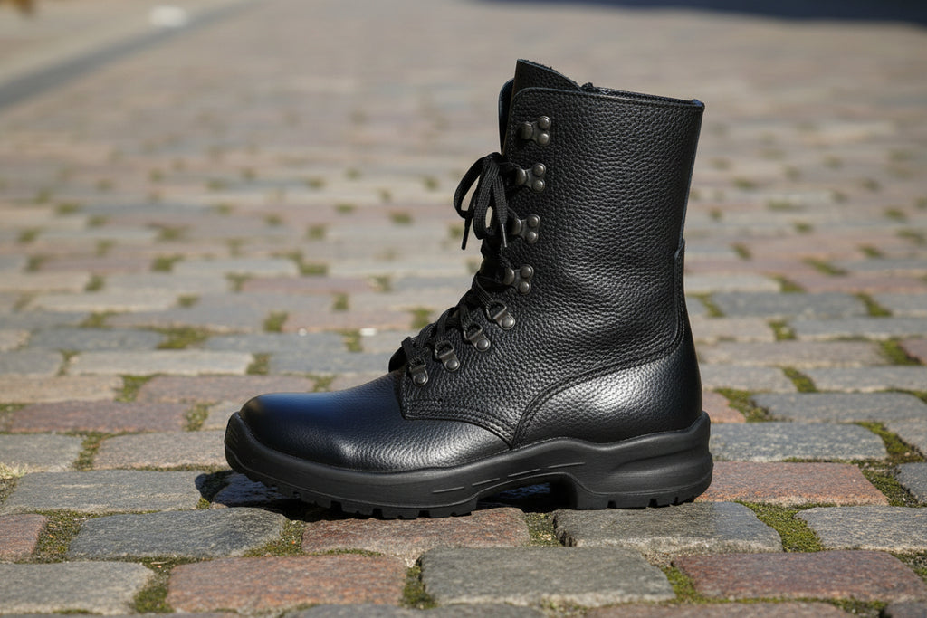 Botas de combate 2077, también conocidas como botas M77 2.0