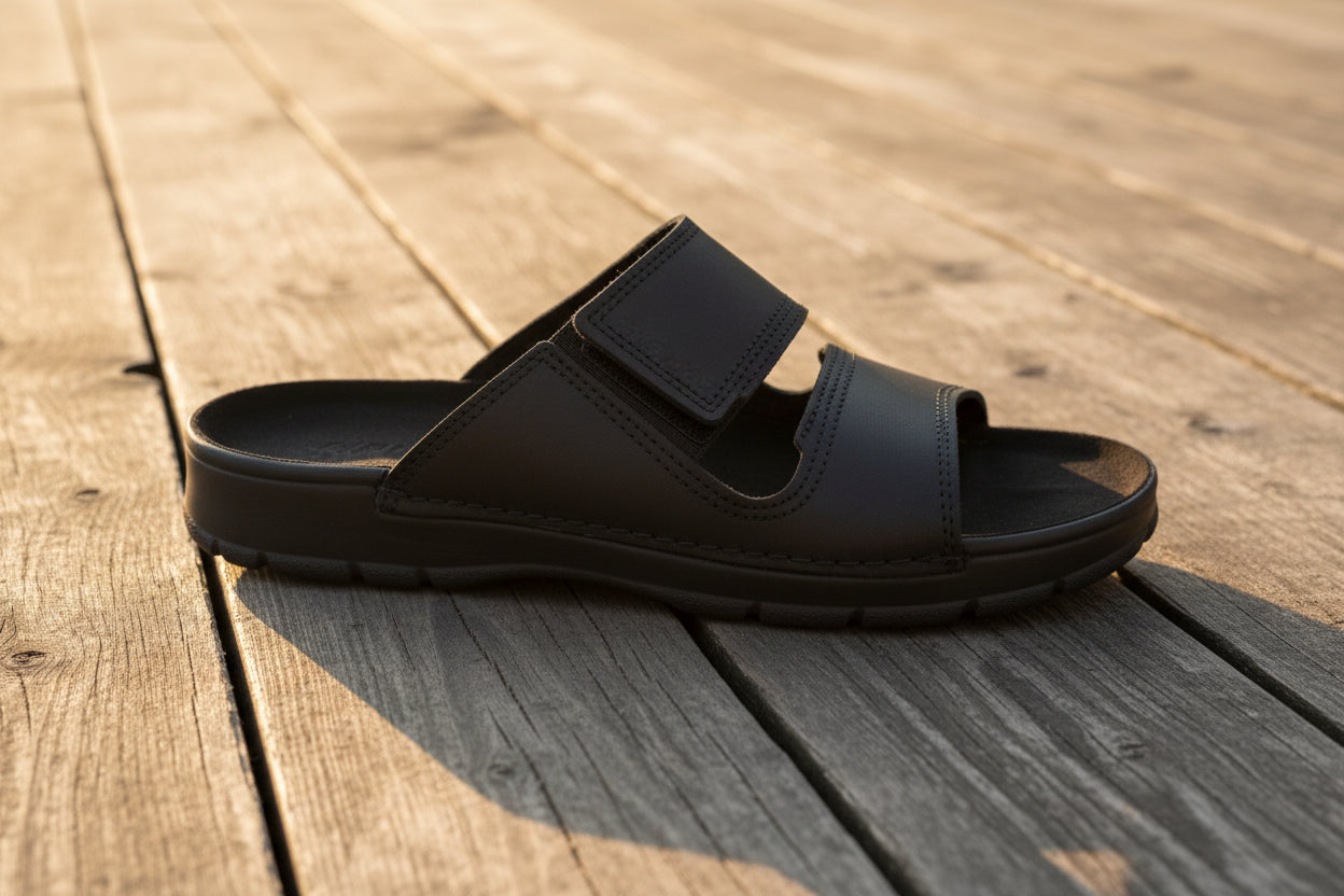 Miku Sandals - Black