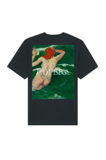 Heavy-Weight Premium T-Shirt "Dans les Vagues" by Paul Gauguin (1889)