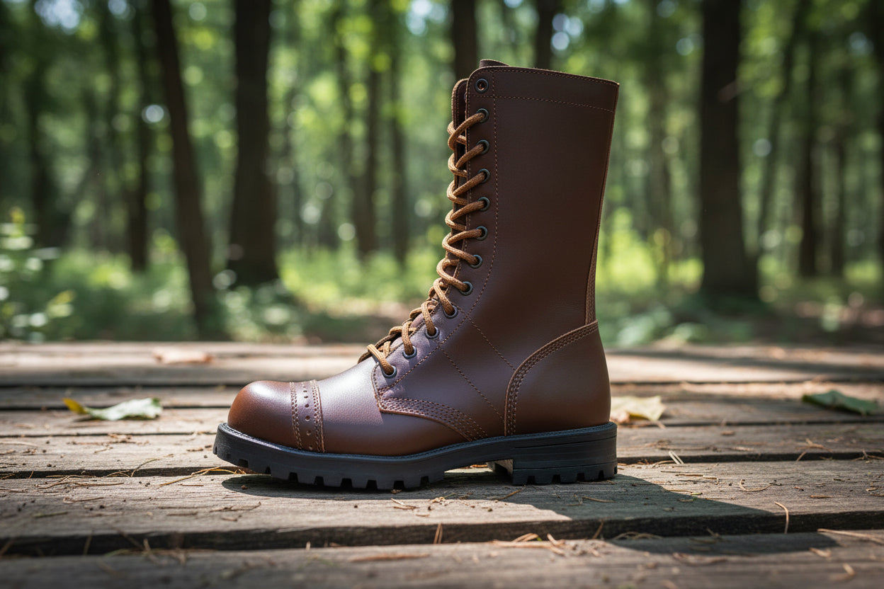 Botas altas de aviador 516 aka - Marrón