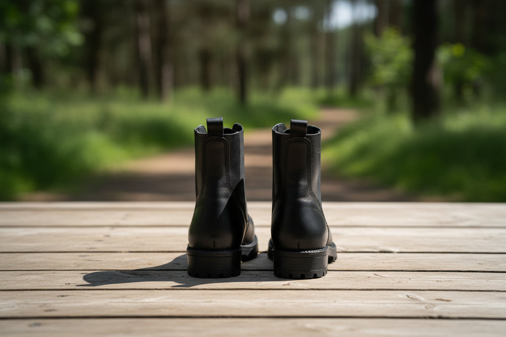 517, auch bekannt als Aviator Boots – Schwarz
