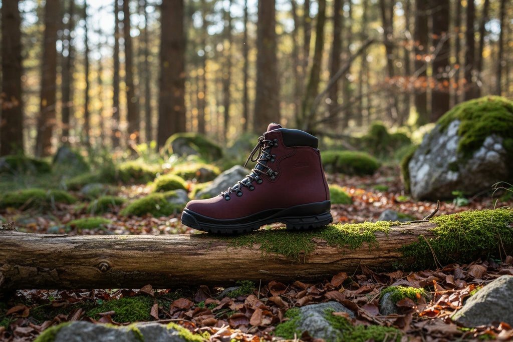 5531 Botas de montaña burdeos