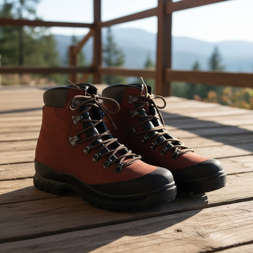 Botas de montaña 553P Rosso Aragosta