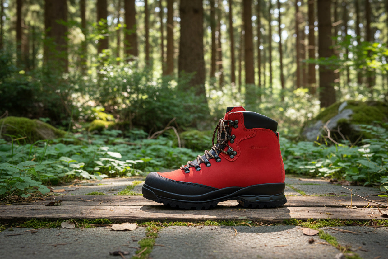 Botas de montaña 553P Rosso