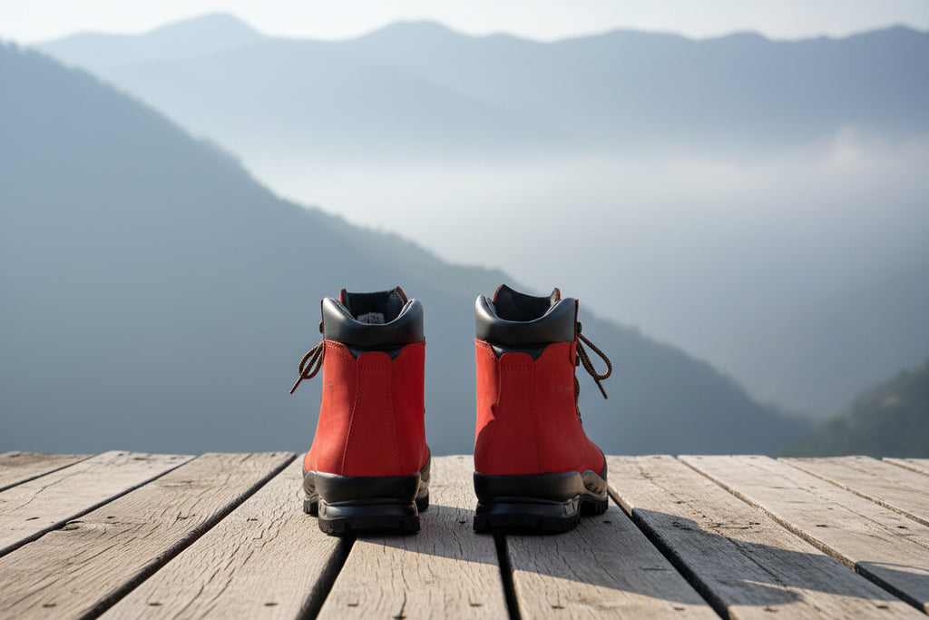 Botas de montaña 553P Rosso