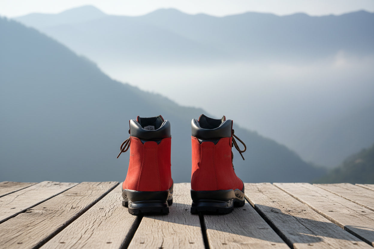 Botas de montaña 553P Rosso