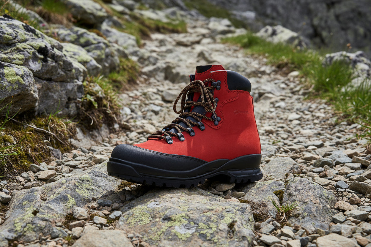 Botas de montaña 553P Rosso