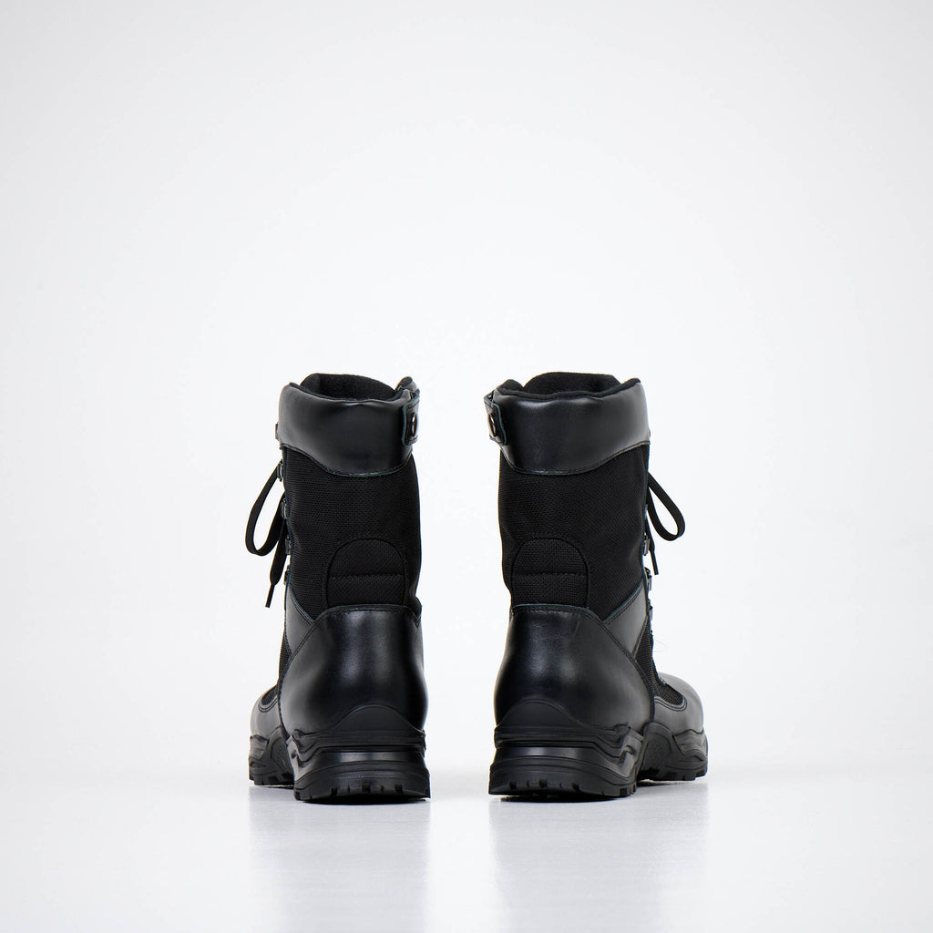 590 Wüstenstiefel mit Reißverschluss – Schwarz