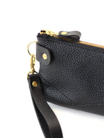 POUCH Wallet - Black with Golden details