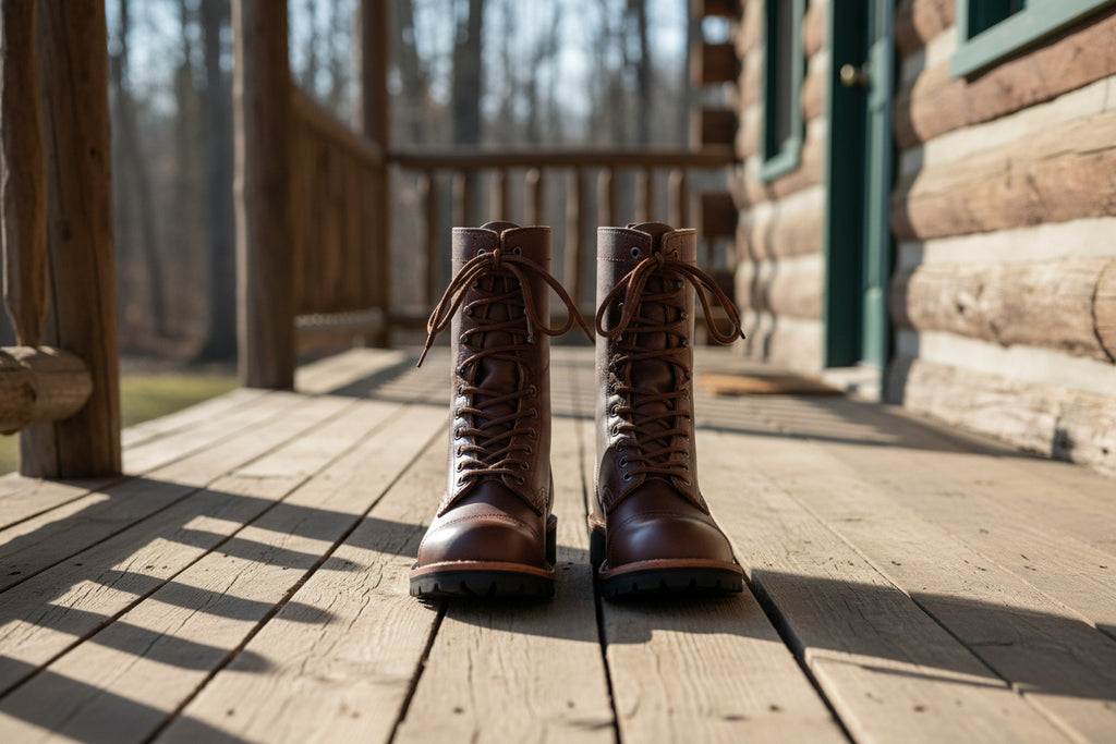 Botas de cuero hechas a mano AIPI 2.2 - Marrón