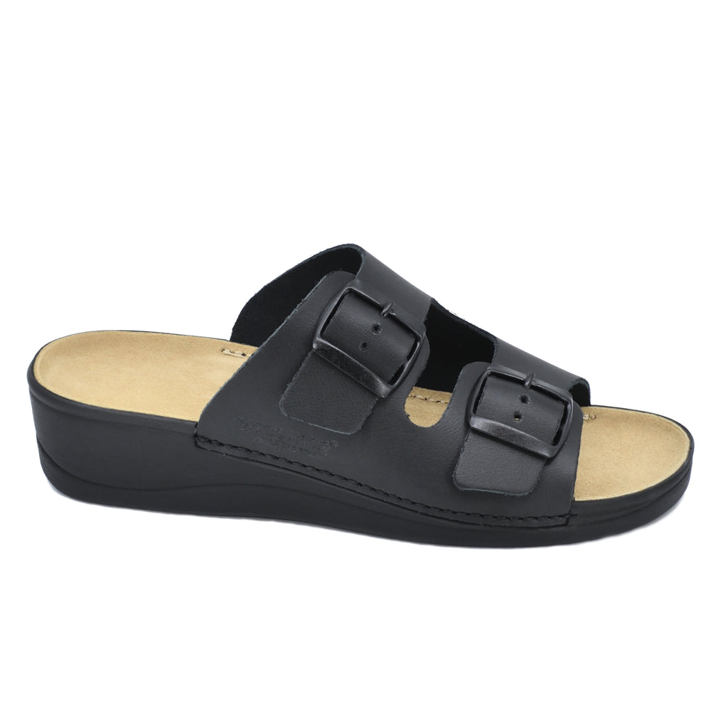 Sandalias planas Anne - Negro