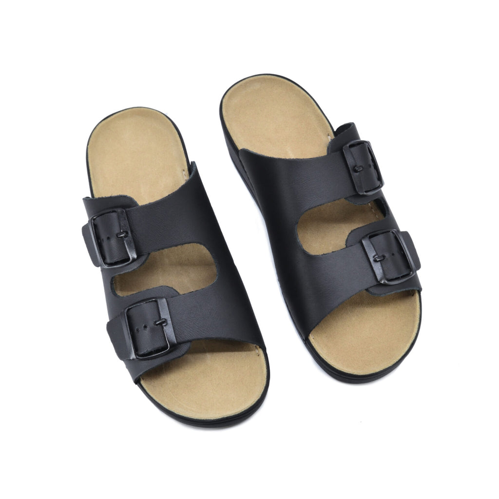 Sandalias planas Anne - Negro