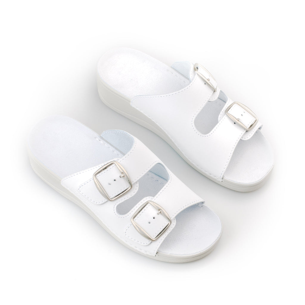 Sandalias Anne Curadas - Blanco