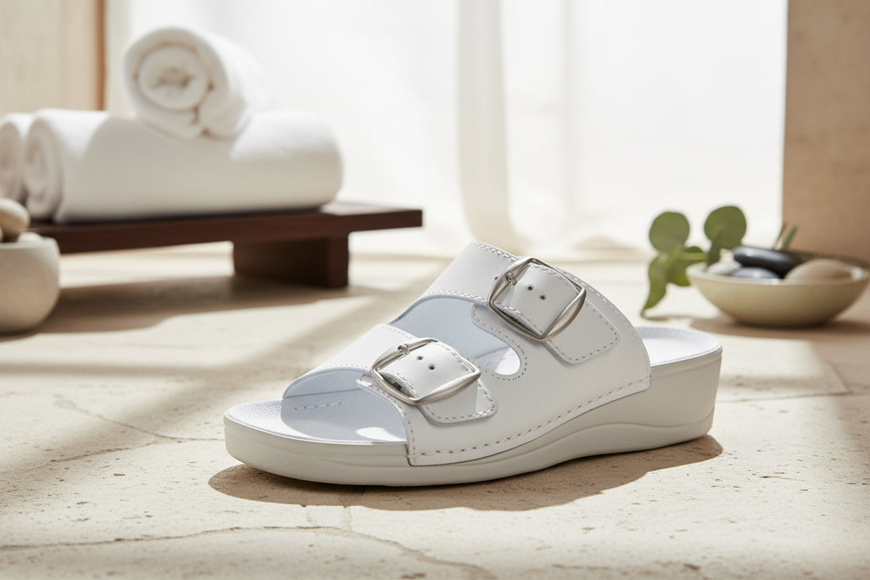 Sandalias Anne Curadas - Blanco