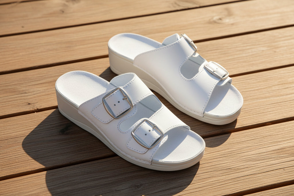 Sandalias Anne Curadas - Blanco