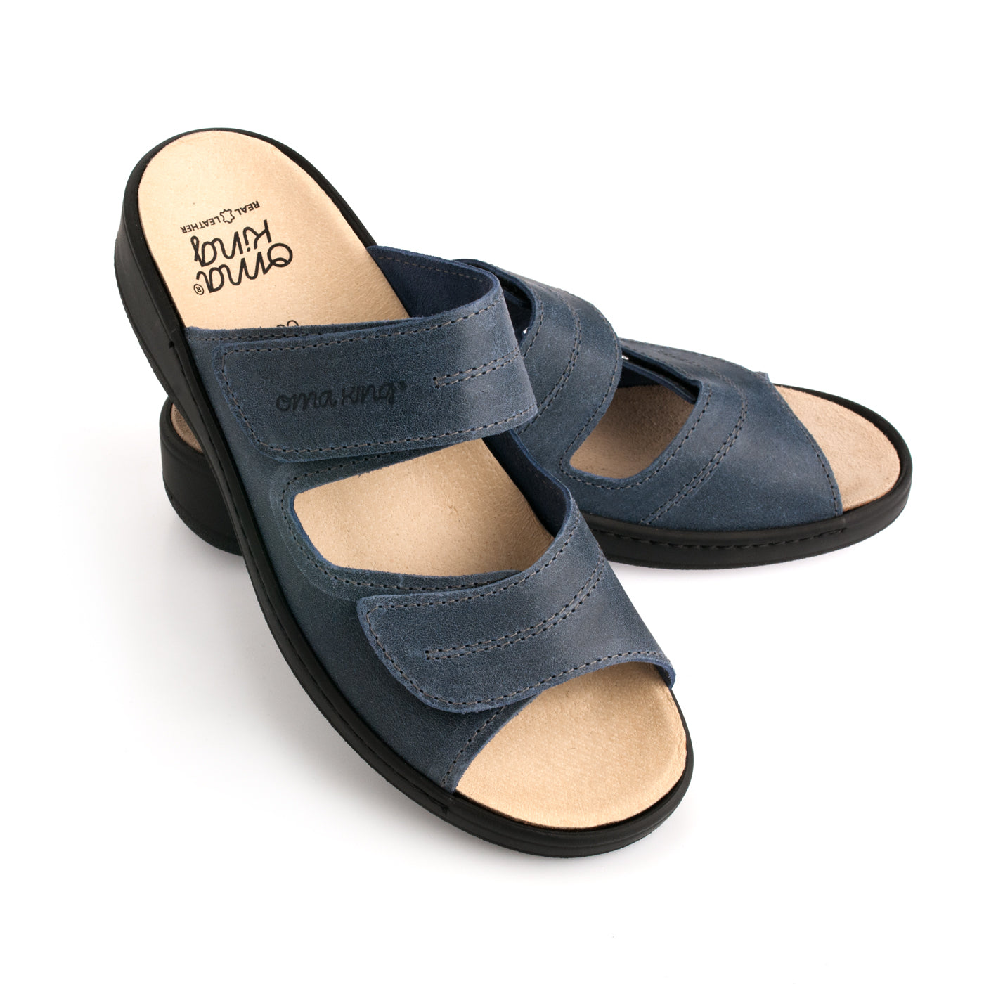 Professionele ergonomische sandalen - blauw