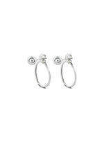 Chord Earrings - Silver