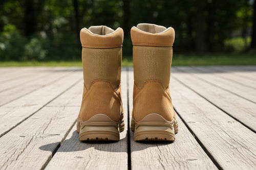 Botas de combate 583 355 500 también conocidas como botas militares letonas