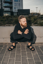 Lauri Leather Sandals - Black