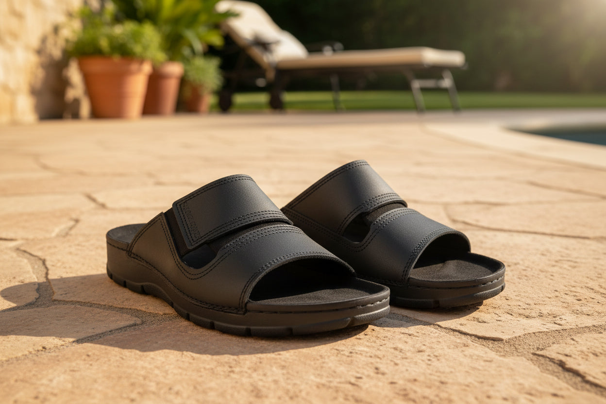 Miku Sandals - Black