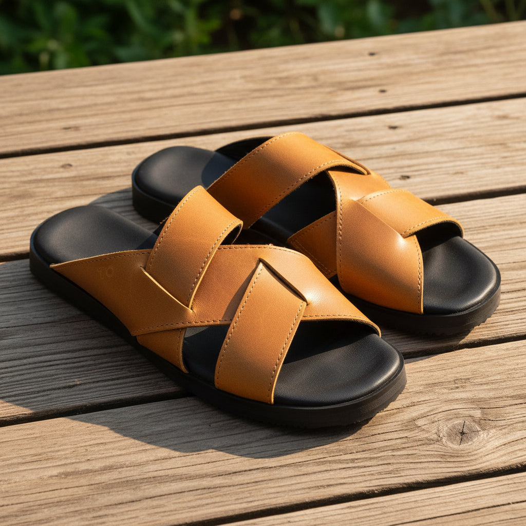 Sandalias Helsinki para Mujer - Ocre