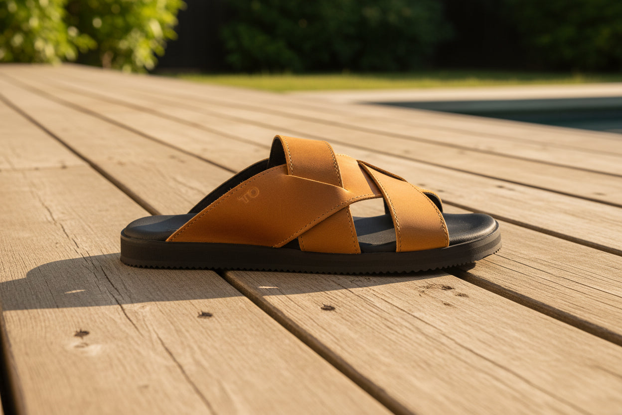 Sandalias Helsinki para Mujer - Ocre