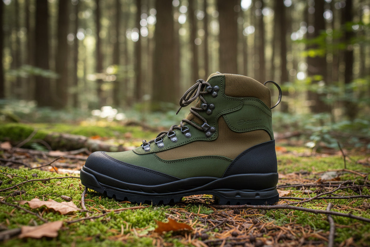 Botas de montaña 550 Verde / Oliva