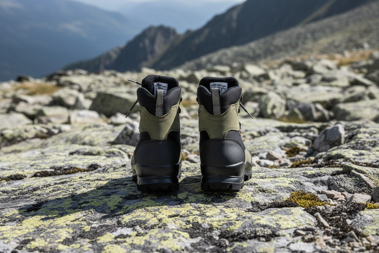 Botas de montaña 550 Lichene / Negro