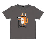 Kids Scootering Fox T-Shirt