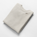 Embroidered Collar Organic Cotton Sweatshirt "Isa" (EE)