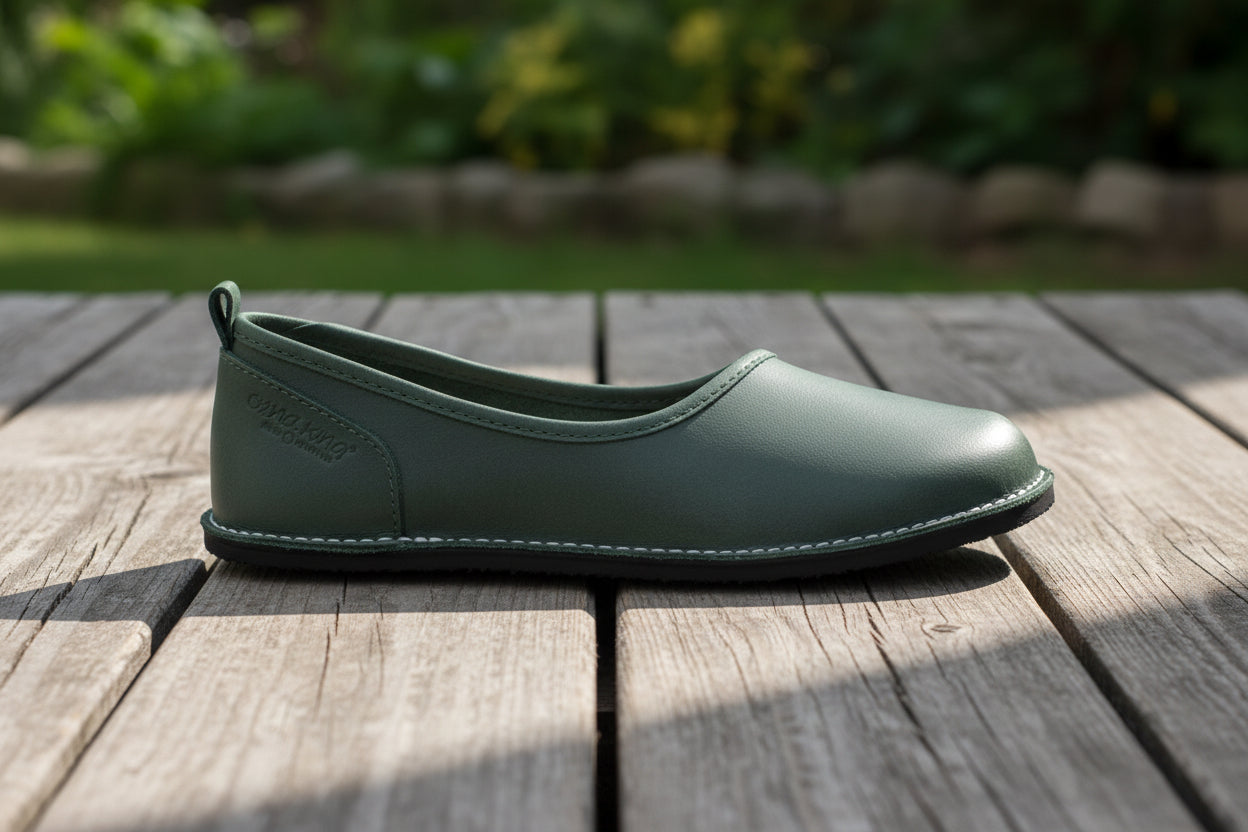 Zapatos Kuutsid - Verde oscuro