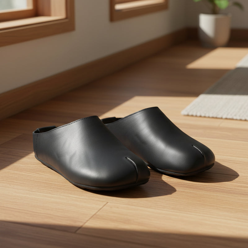 Kyoto Slippers - Black