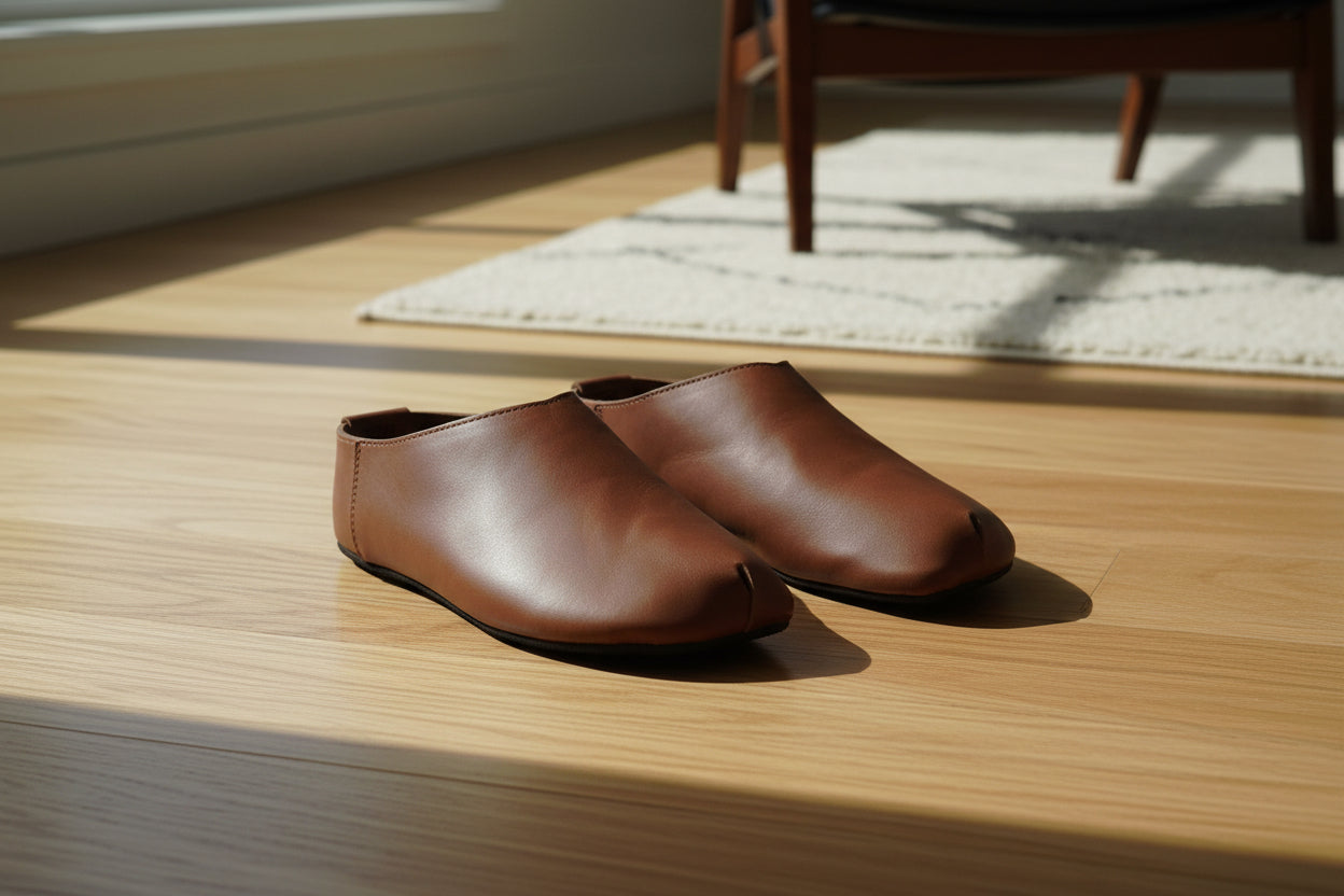 Pantuflas Kyoto - Marrón