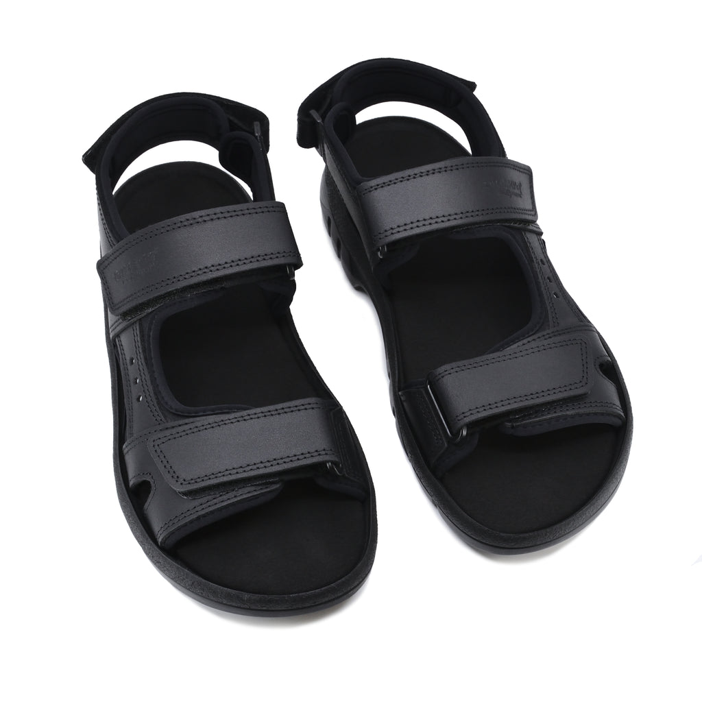 Lauri Ledersandalen - Schwarz