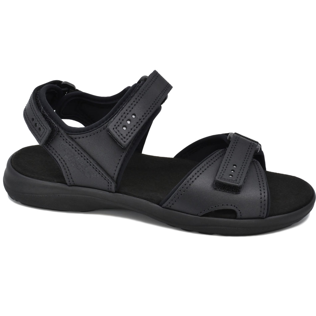 Liiva Ledersandalen für Damen - Schwarz