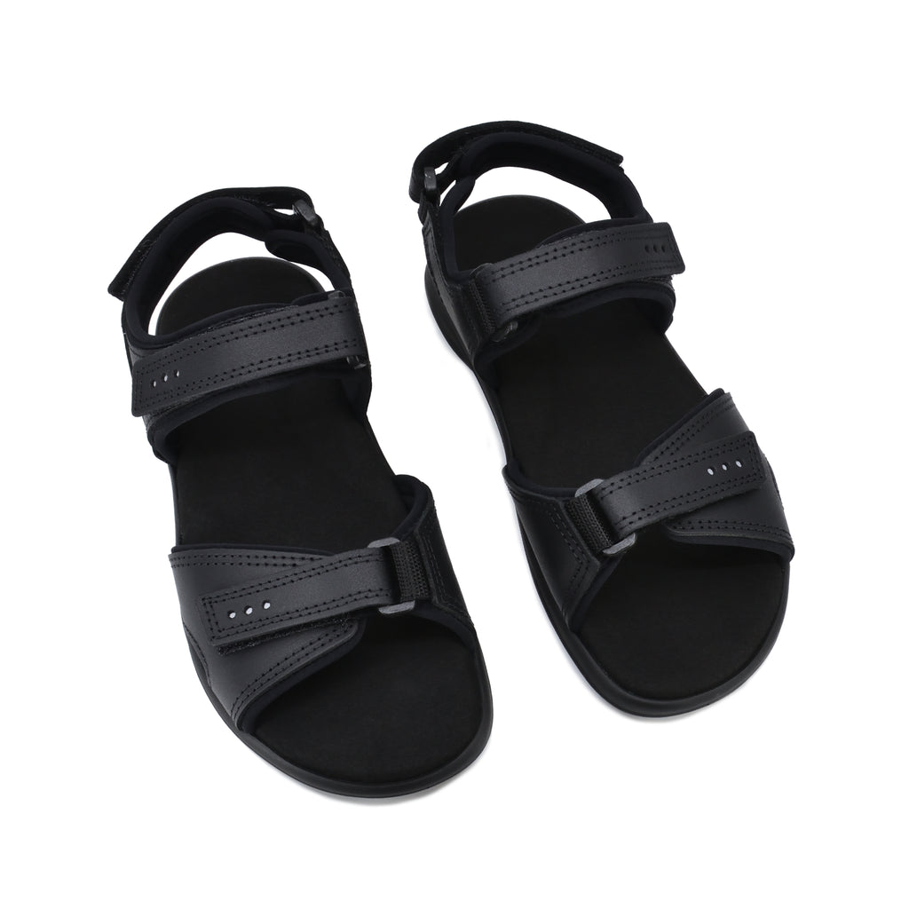 Liiva Ledersandalen für Damen - Schwarz