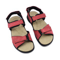Sandales en cuir pour femmes Liiva - Rouge